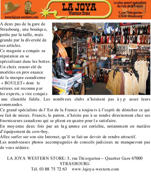 Photo de couverture de La Joya-Western